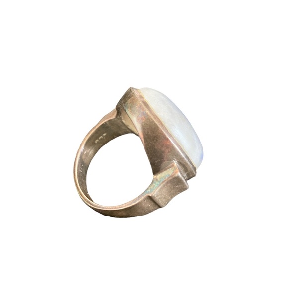 Moonstone ring size 8 - Picture 3 of 9